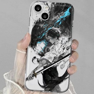 Ốp Lưng Cho Samsung Galaxy S24 S23 S22 S21 Plus Ultra S23FE S20FE S21FE J7 Prime A12 A03 A32 Anime Hoạt Hình Jujutsu Kaisen Gojo Satoru Vỏ Điện Thoại Bảo Vệ Toàn Diện