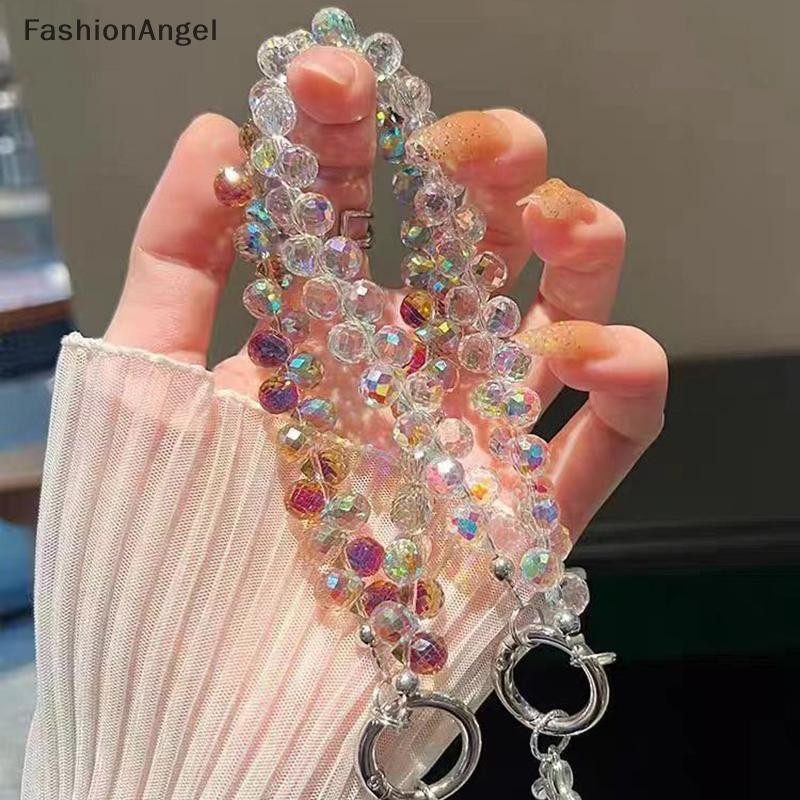 FashionAngel Thời Trang Lấp Lánh Điện Thoại Di Động Dây Cao Cấp Điện Thoại Dây Ngắn Sáng Tạo Tinh Tế Tay Đính Hạt Dây Xích Cổ Tay VN