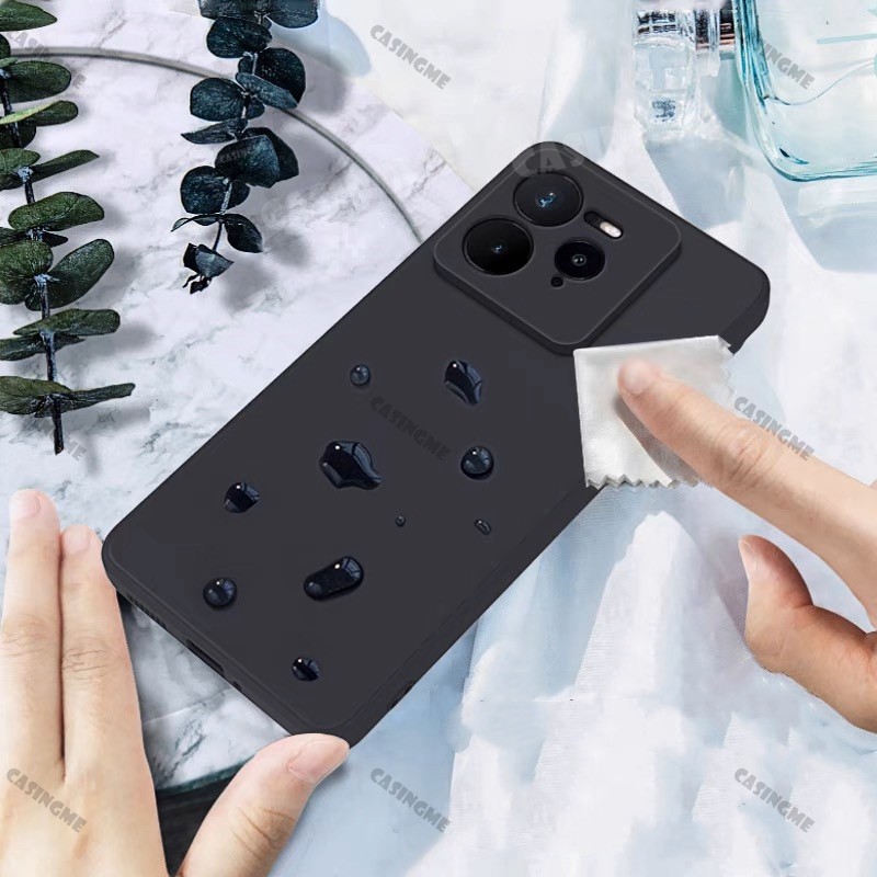 Ốp điện thoại dạng lỏng hình vuông Realme GT 7 Pro 2024 cho Realme GT7 GT 7 Pro GT7Pro 7Pro RealmeGT7Pro 5G 4G 2024 Vỏ điện thoại silicon vuông Vỏ mềm chống sốc