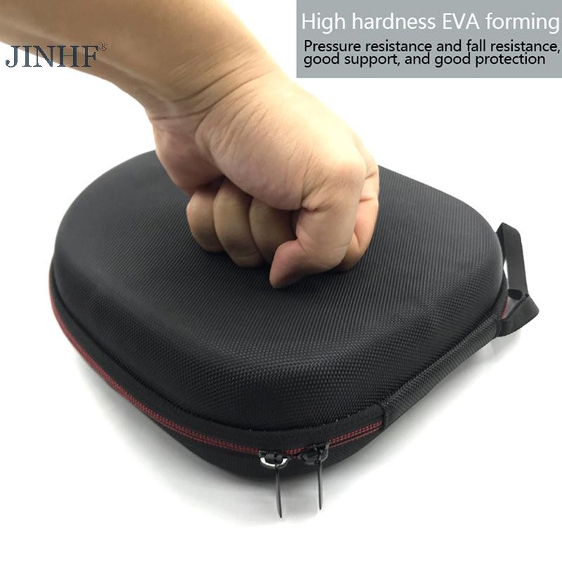 Hộp đựng tai nghe chống nước JINHF Tai nghe EVA cứng Hộp đựng du lịch Túi đựng tai nghe HOT