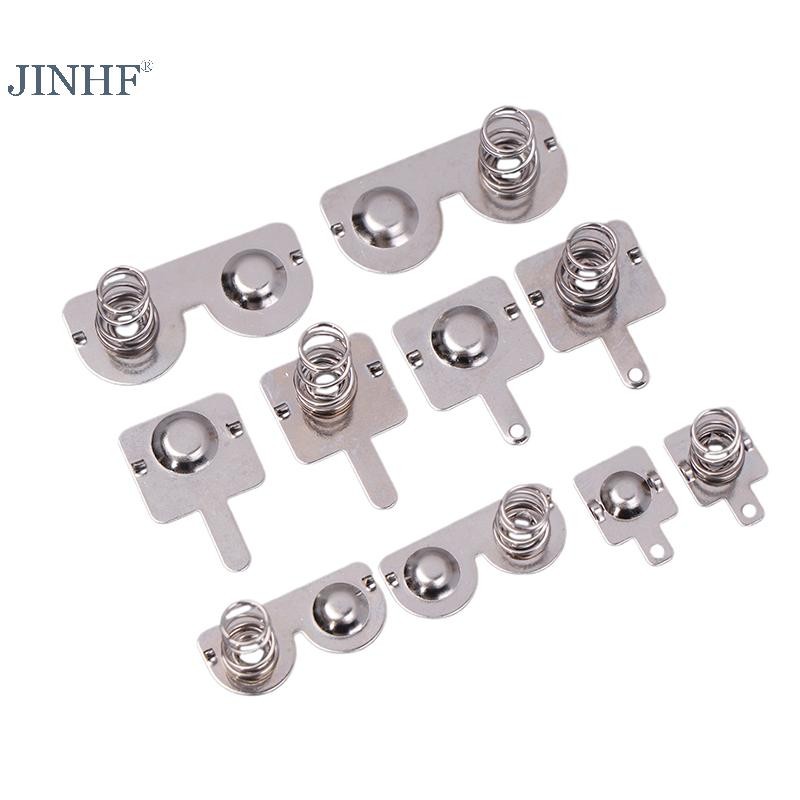 JINHF 20 CÁI DIY Phụ kiện điều khiển từ xa Tấm lò xo AA / AAA Hộp bảng tiếp xúc Tấm tích cực và âm HOT