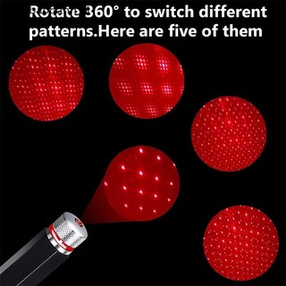 [Bbnzdd] Đèn ngủ bầu trời đầy sao LED lãng mạn 5V Đèn máy chiếu Galaxy Star chạy bằng USB BVAH