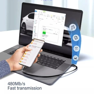 Cáp BTM Độ bền 65W Type C để sạc và truyền dữ liệu Cáp USB C Nam sang Nữ cho nhiều thiết bị sử dụng