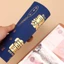 GREAT 100 Phong Bì Tiết Kiệm Tiền Challeng, Dung Tích Lớn Làm Giàu Qua Đêm Chất Kết Dính Mini Tiết Kiệm Thử Thách, Quà Tặng Năm Có Thể Tái Sử Dụng Chất Kết Dính Ngân Sách PU Chống Thấm Nước Người Yêu