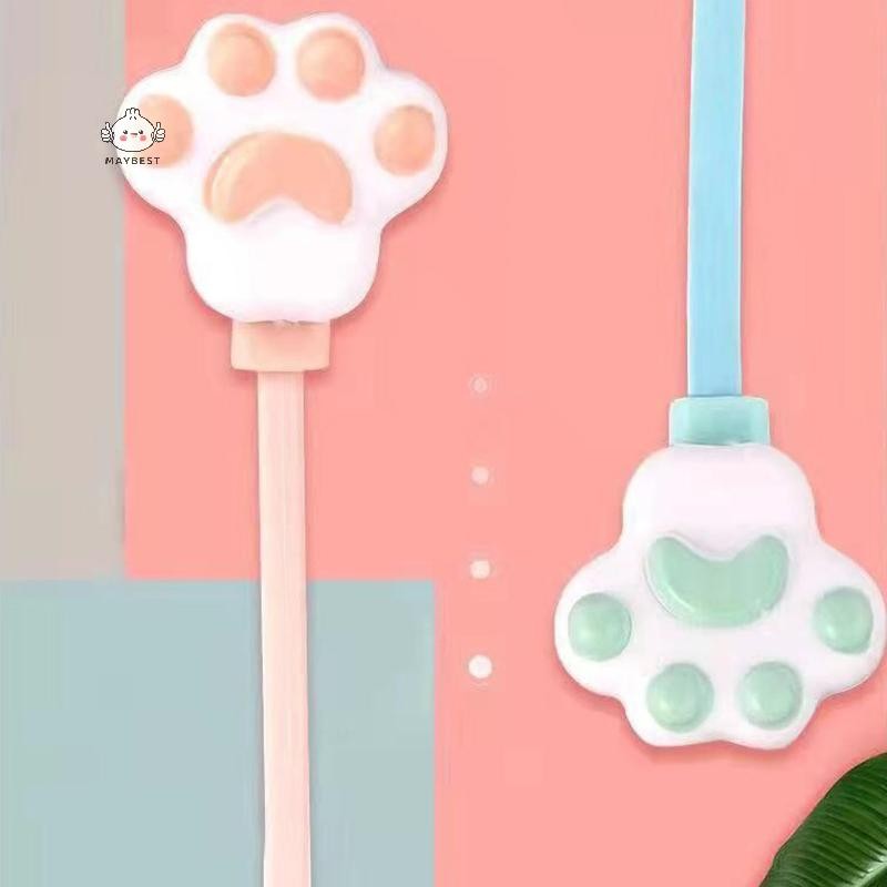 Tai nghe có dây 3,5 mm có thể dành cho bé gái Tai nghe nhét tai Paw dễ thương có Mic Gaming Tai nghe nhét tai âm nhạc nổi cho {VN}