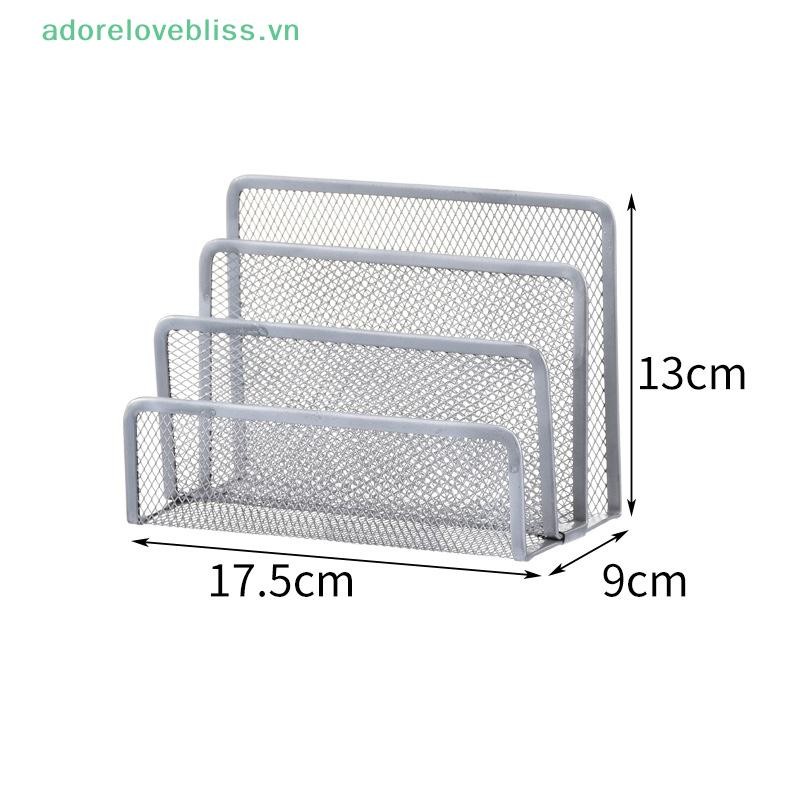 Thêm Giấy Khay Sổ Tay Đứng Giá Để Bàn 3 Lớp Kim Loại Đen Sắt Lưới Giá Đỡ Cho Tạp Chí Tài Liệu Tập Tin Giá Sách Người Tổ Chức Văn Phòng BSS
