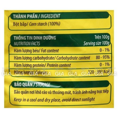 Bột bắp Meizan gói 1kg