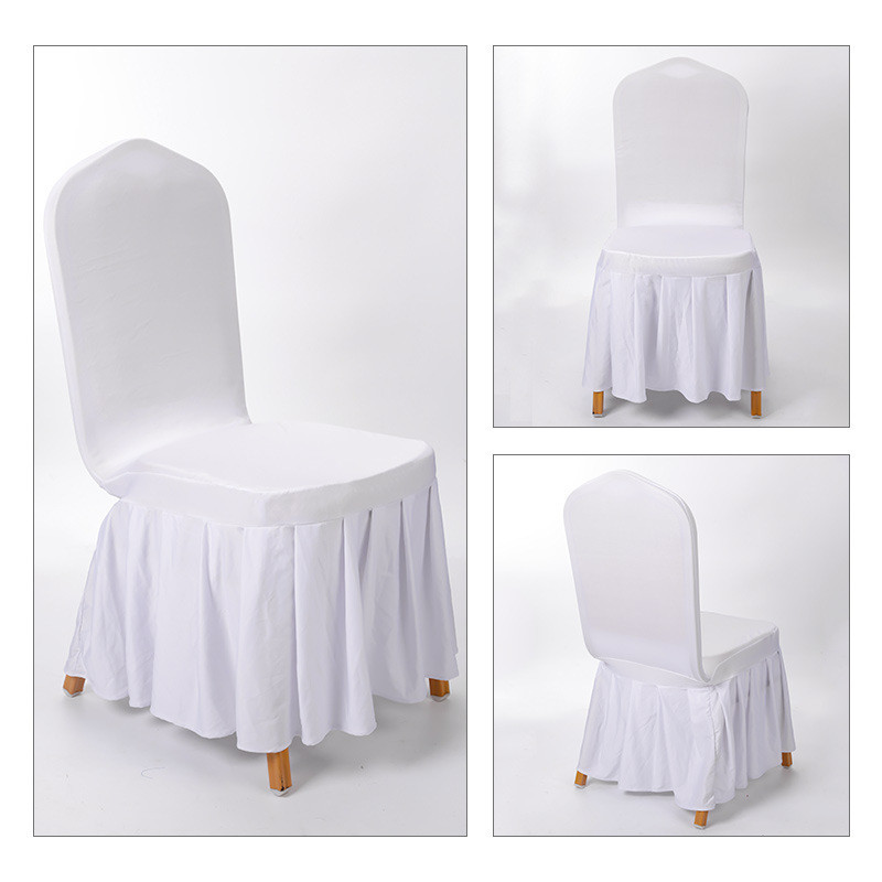 Bọc Ghế Cưới Spandex Co Giãn Slipcover Cho Nhà Hàng Tiệc Khách Sạn Tiệc Ăn Tiệc Đa Năng Vỏ Ghế