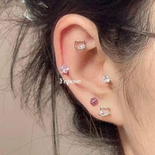 Bán Bông tai xương tai mèo dễ thương Bông tai nữ
