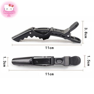 Moonlights 5 Cái / lốc Nhựa Làm Tóc Kẹp Móng Vuốt Phần Cá Sấu Kẹp Cắt Tóc Cho Salon Tạo Kiểu Tóc Phụ Kiện Kẹp Tóc EN
