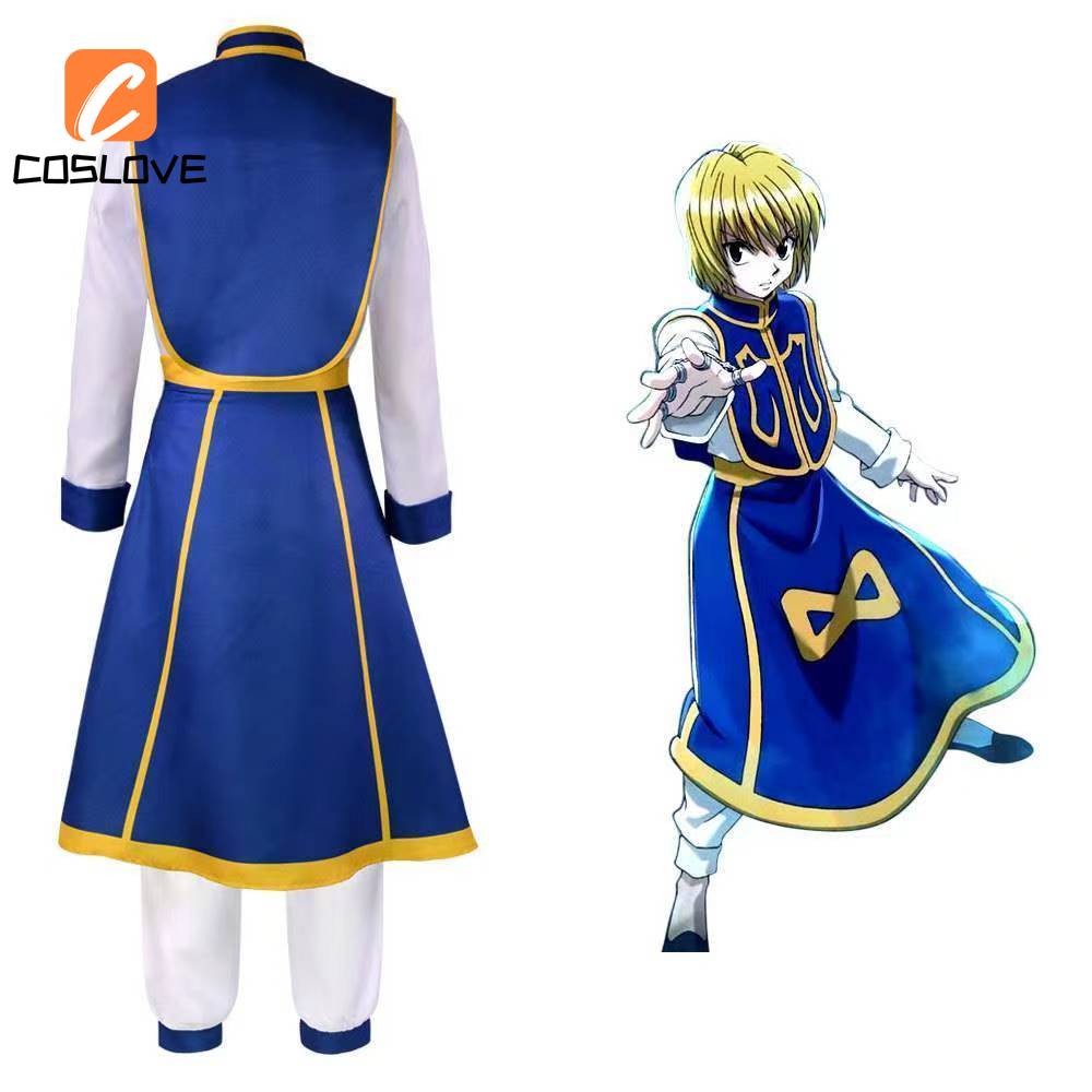 Anime Hunter x Hunter Kurapika Cosplay Quần Áo Trọn Bộ Trang Phục Phù Hợp Với Người Lớn Trang Phục Hóa Trang Tiệc Halloween Hiệu Suất Cosplay