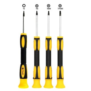 [Fuxin] 4 Cái Cho T5 T6H T8H T10H Lục Giác Cho Tua Vít Torx Có Lỗ Dụng Cụ Loại Bỏ Tua Vít