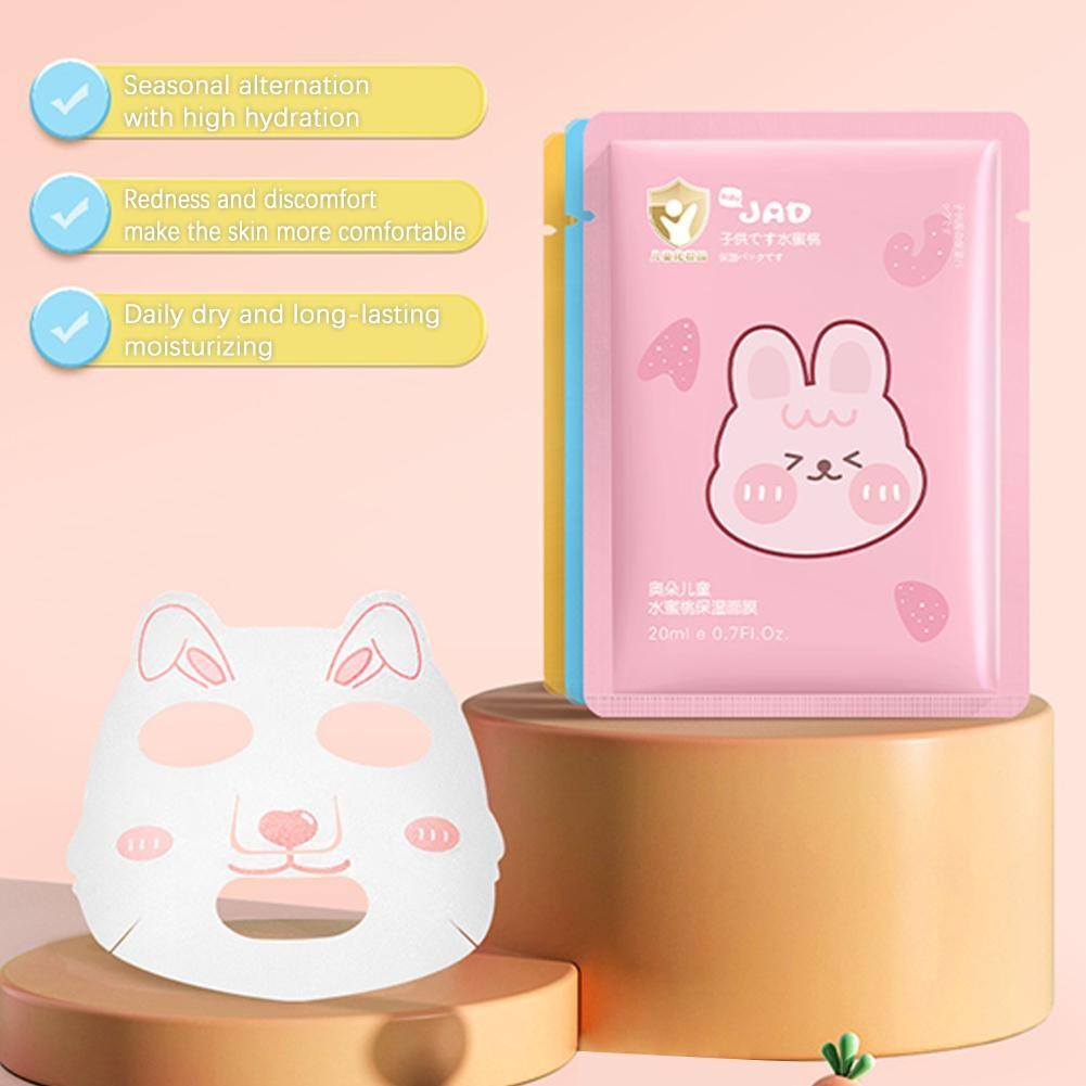 Mặt nạ dưỡng ẩm cho trẻ sơ sinh và trẻ em Mặt nạ dưỡng ẩm dưỡng ẩm cho bé 3-15 tuổi E8