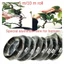 Dây huấn luyện cây cảnh GILL, Hỗ trợ cây trồng 1 / / 2 / / 3 / / 4 / / 5 / 6 / 7mm Dây cây cảnh, Đen 5 / 10M Công cụ định hình cây cảnh sân vườn bằng nhôm 5 / 10M Phụ kiện sân vườn