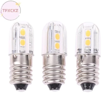 Bóng đèn LED Tpxckz E10 6V 12V 24V Bóng đèn nâng cấp 4LED Đèn pin thay thế Bóng đèn báo Động cơ Bóng đèn LED VN