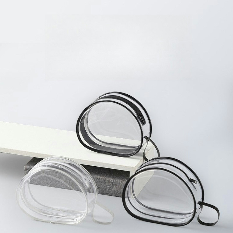 Túi Đựng Áo Ngực Dung Tích Lớn Trong Suốt, Túi Pvc  Trong Suốt, Túi Đựng Đồ Chống Nước, Túi Đựng Miếng Dán Ngực Bền Bỉ
