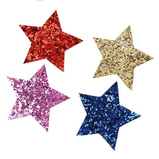 ❣Kẹp Tóc Vải nghệ thuật công chúa dễ thương trẻ em kẹp tóc ngôi sao năm cánh Sequins kẹp bên bé gái Phụ kiện tóc Phụ kiện tóc