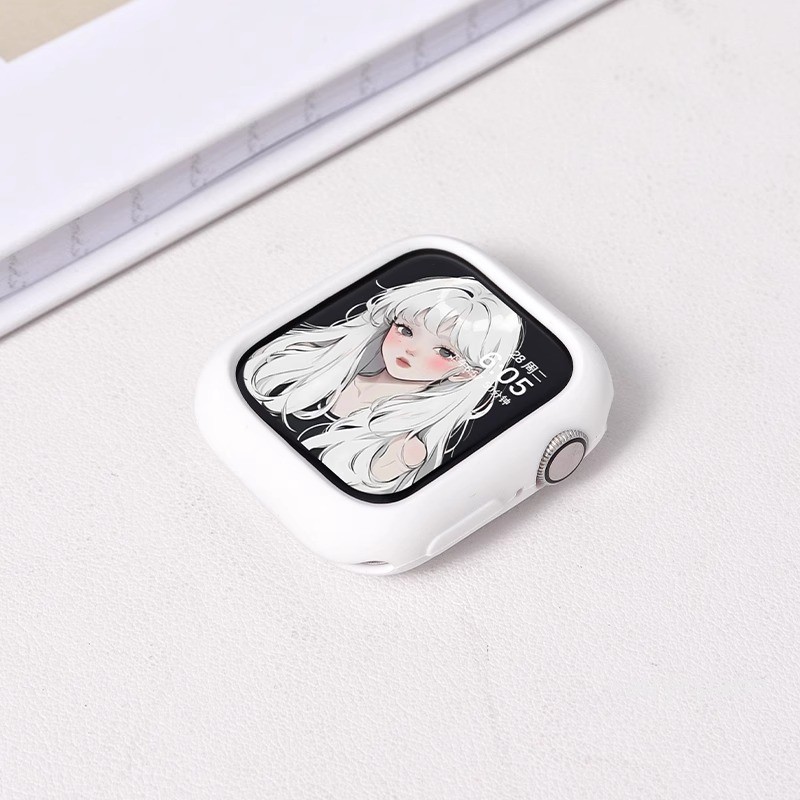 Kẹo Silicon Cho Apple Watch S11 Case Ultra 2 46mm 42mm 49mm 45mm 44mm 41 / 40mm Phụ Kiện Bảo Vệ Mềm Cho IWatch Series 10 9 8 Se 7 6 5 4 3