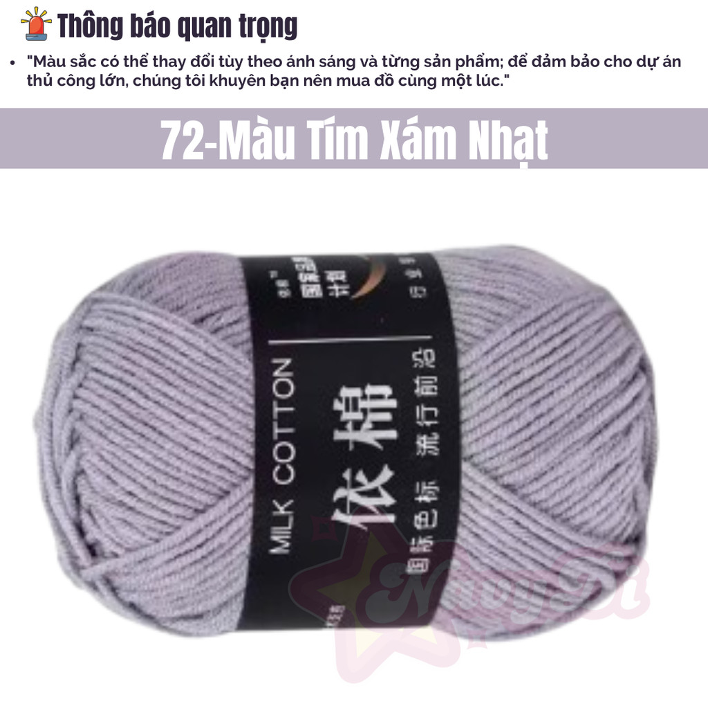 72-Màu Tím Xám Nhạt