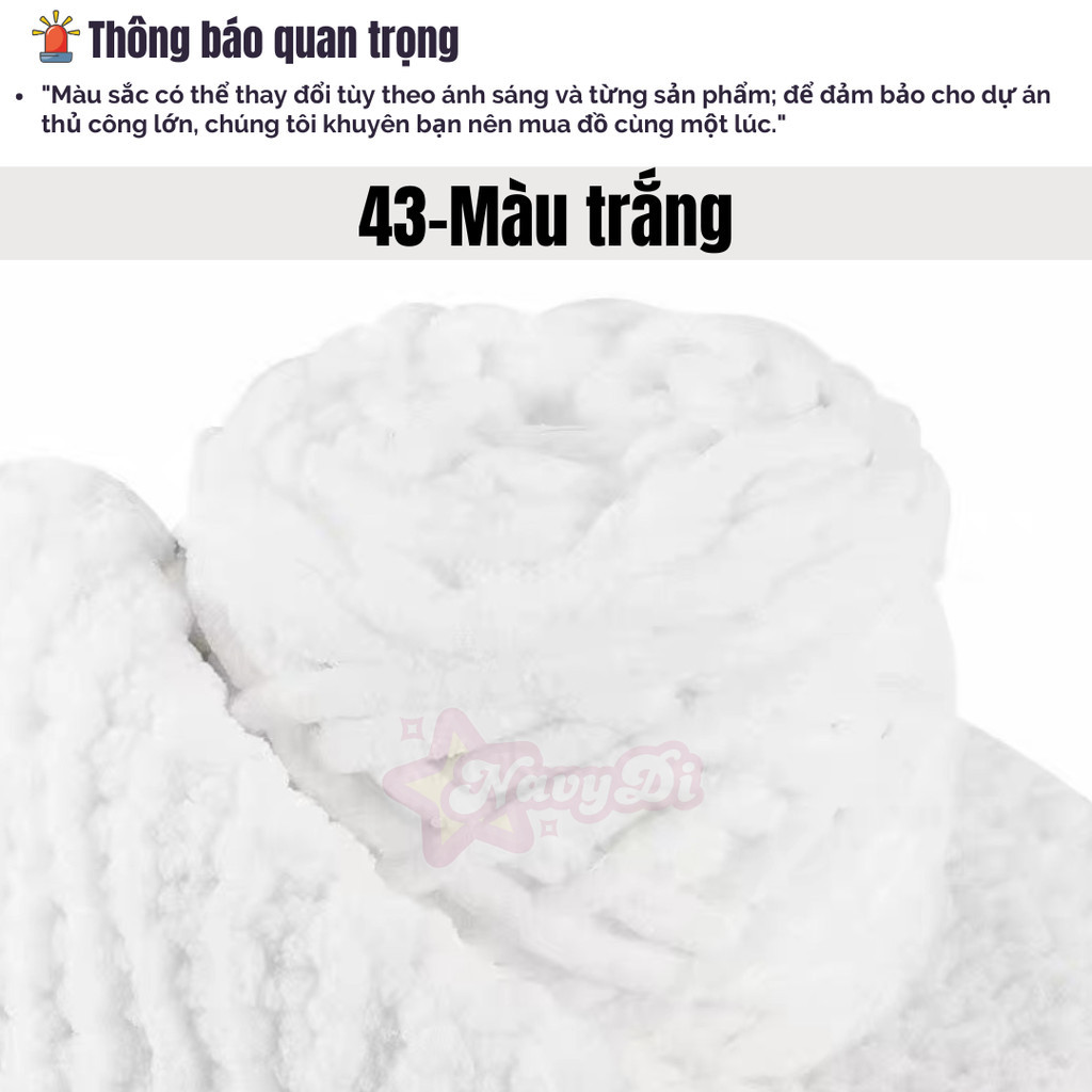 43-Màu trắng
