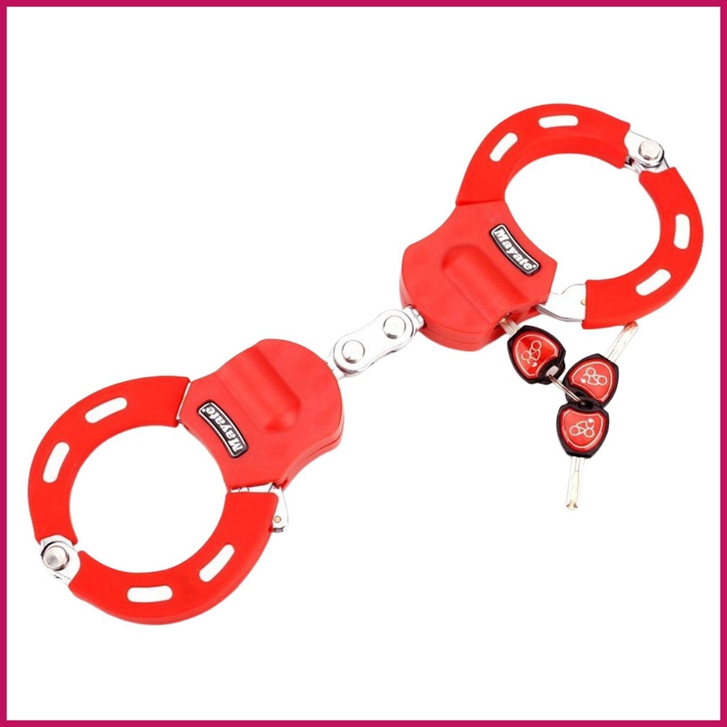 Khóa xích chống trộm hạng nặng cho xe tay ga, xe đạp điện tử, kèm chìa khóa, an toàn chắc chắn