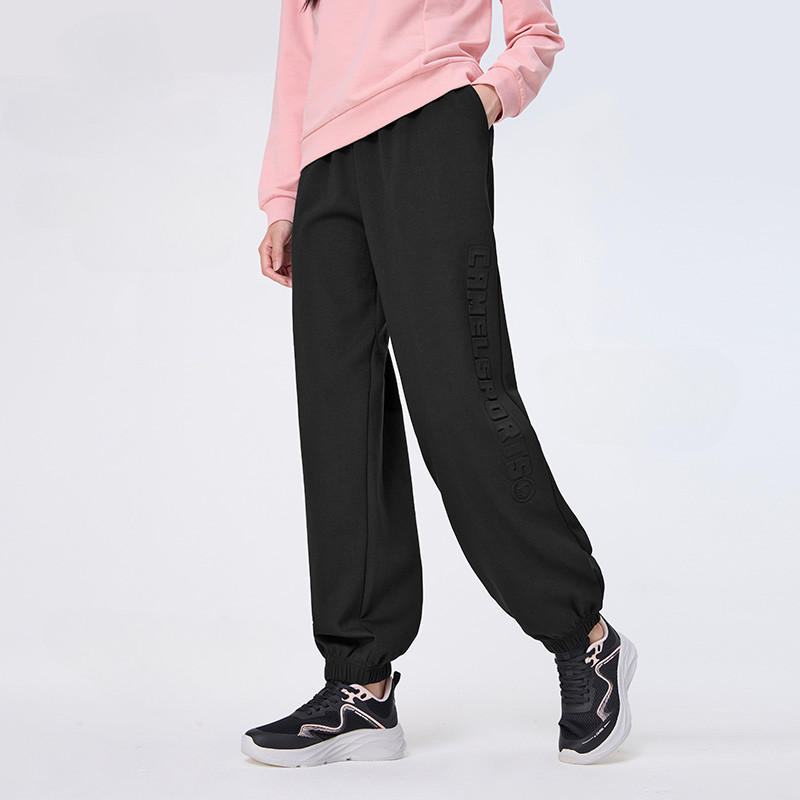 Ảnh CAMEL CROWN Casual Sweatpants Nữ Cotton Mềm Chạy Bộ Quần Legging Thể Thao Rời 4