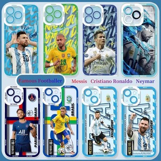 Ốp Lưng Cho Samsung Galaxy A02 A21S A11 A13 A10 A10S A31 A71 A55 A51 A30 A20 A24 Cầu Thủ Messis Neymar Ronaldo Cool CR7 Ốp Điện Thoại Mềm Bảo Vệ Toàn Diện Trong Suốt Nổi Tiếng