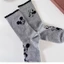 Ins Hợp Thời Trang Phong Cách Hàn Quốc Mickey Minnie Giữa Bắp Chân Tất Được Thiết Kế Hoạt Hình Dễ Thương Chuột Mickey Xuân Thu ​