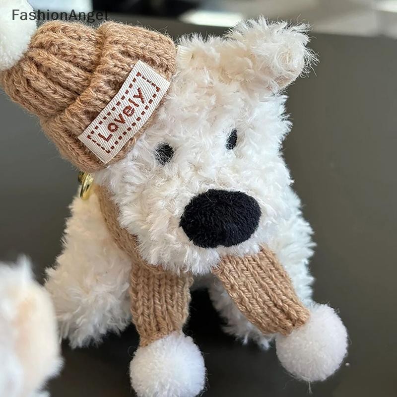 Fashionangel Kawali West Highland Terrier Sang Trọng Puppy Túi Búp Bê Móc Khóa Mặt Dây Chuyền Trang Trí Ô Tô Sáng Tạo Dễ Thương Trẻ Em Quà Tặng Sinh Nhật Cho Bé Gái VN