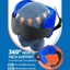 Gối du lịch TOPTOOLCX, Ngủ áp lực mắt không đường viền, Chất lượng cao Thoải mái có thể điều chỉnh 100% che mắt Máy bay