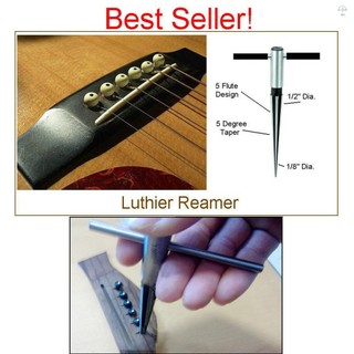 Côn B-ridge Pin Hole Reamer Guitar Woodworker Luthier Ream Tool