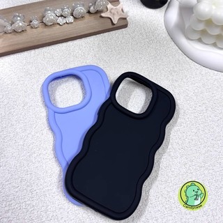 Ốp Điện Thoại Sóng 3D Cho Redmi K70E K30 K30i Turbo 4 Y2 S2 Note 11 Pro Plus 11S 8 7 Pro 5G 4G Ốp Lưng Sang Trọng Dễ Thương Đơn Giản Dễ Thương Mềm Chống Sốc Vỏ Mờ