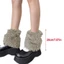 Treeling Nữ Thẩm Mỹ Mờ Chân Ấm Áp Boot Còng Phong Cách Nhật Bản Nhãn Chữ Boot Có Chân Ngắn Tất Stree