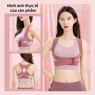 Nẹp Chỉnh Lưng Chống Gù, Dây Đeo Điều Chỉnh Tư Thế Thoáng Khí