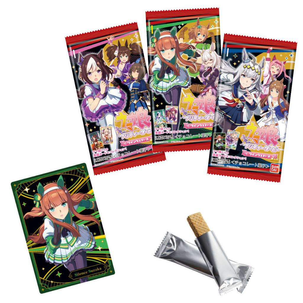BÁNH + CARD RANDOM Uma musume Pretty Derby Twin Wafer Vol.4 | Shopee ...