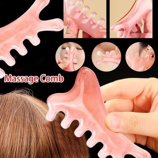 Lược Massage BAMBOOB, Đầu cạo cơ mặt Đầu kéo kinh tuyến, Dụng cụ mát xa mặt 4 trong 1 đa chức năng