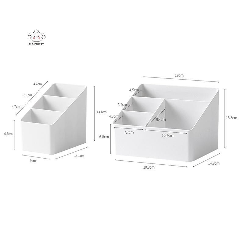 Maybest Hộp Bảo Quản Máy Tính Để Bàn Nhựa Văn Phòng Mỹ Phẩm Hộp Bảo Quản Phòng Khách Bàn Cà Phê Điều Khiển Từ Xa Ký Túc Xá Tổ Chức {VN}