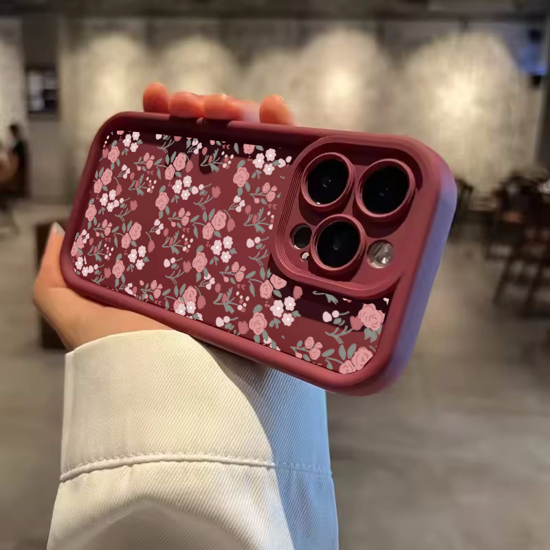 Ốp điện thoại hình hoa hồng thời trang mới cho Google Pixel 9 8 7 Pro 5G Pixel 7A 8A 9 Pro XL Vỏ điện thoại TPU silicon mềm chống sốc mờ