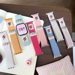 Dây đeo iWatch S10/9/8/7/SE/6/5/4/3/2/1 Dây đeo khóa từ dệt 38/40/41/42/44/45/49/46mm