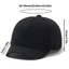 Mũ bố ROLY, Mũ bóng chày ngắn vành Nylon, Băng buộc Cotton phong cách Trucker có thể điều chỉnh Mũ chống nắng nam nữ