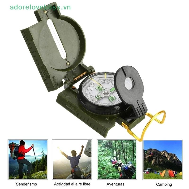 Thêm La bàn di động Cắm trại ngoài trời La bàn gấp đi bộ đường dài Chuyến đi sinh tồn Công cụ thám hiểm điều hướng chính xác BSS