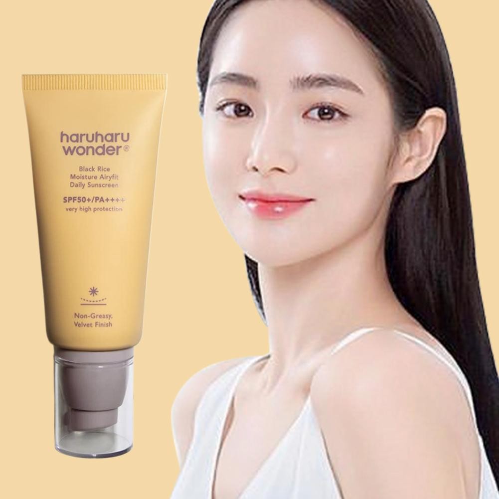 Haruharu Wonder Black Rice Moisture Airyfit Kem chống nắng hàng ngày F5p8