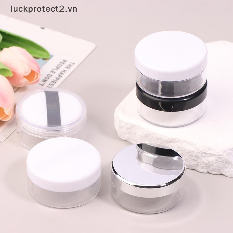 # luckpro #30g Hộp đựng nhựa rỗng có thể tháo rời Hộp đựng trang điểm Hộp đựng mỹ phẩm Hộp đựng di động có thể tháo rời Nồi có thể đổ lại.