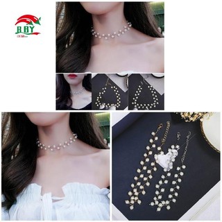 Vòng cổ nữ Vòng cổ ngọc trai Vòng cổ xương đòn dành cho nữ Phụ kiện phong cách Hàn QuốcNữ, Bé gái, Mặc hàng ngày, Du lịch, Quà tặngPearl, Vòng cổ xương đònPhụ kiện