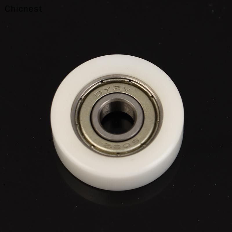 [Chc] 1 Cái 608 ZZ 8 * 30 * 10mm POM Nylon Vòng Loại Con Lăn POM Bọc 608ZZ Vòng Bi Ròng Rọc Bánh Xe Nhựa Ròng Rọc [VN]