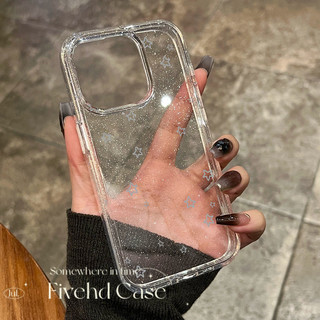 Ins Korea Simple Star Bling Advanced Casing cho iPhone 11 16 16E 15 14 13 12 Pro Xs Max XR X 7 8 Plus SE Ốp điện thoại TPU mềm bảo vệ Nhật Bản Long lanh trường hợp HD Clear Cover