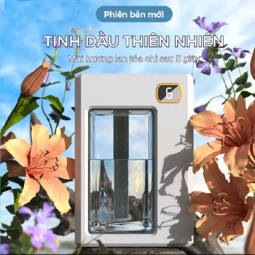 [PM20] Combo máy xong + 5 tinh dầu khác nhau tạo độ ẩm thơm phòng 30-40m2 treo tường có thể sạc