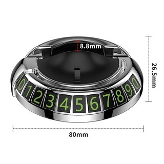 [COD] Giá đỡ điện thoại ô tô bảng điều khiển FURNICLICK, 360° Biển số đỗ xe tạm thời xoay đa chức năng, Hỗ trợ điều hướng đa năng Giá đỡ điện thoại 2 trong 1 để sử dụng trên ô tô