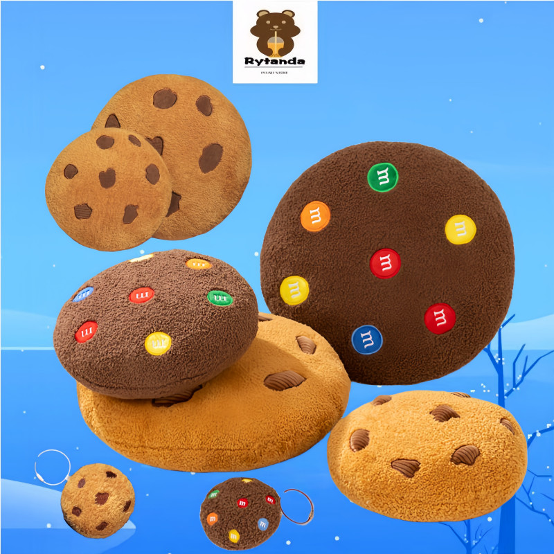 Kawaii Sôcôla Bánh Quy Sang Trọng Đồ Chơi Vui Nhộn Bánh Quy Nâu Sang Trọng Búp Bê Gối Sáng Tạo Bánh Quy Nâu Đồ Chơi Nhồi Bông Mặt Dây Chuyền Trang Trí Nhà Tựa Đầu Đồ Chơi Mềm Mại Cho Bé Quà Tặng Sinh Nhật Quà Tặng Giáng Sinh COD