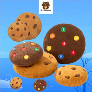Kawaii Sôcôla Bánh Quy Sang Trọng Đồ Chơi Vui Nhộn Bánh Quy Nâu Sang Trọng Búp Bê Gối Sáng Tạo Bánh Quy Nâu Đồ Chơi Nhồi Bông Mặt Dây Chuyền Trang Trí Nhà Tựa Đầu Đồ Chơi Mềm Mại Cho Bé Quà Tặng Sinh Nhật Quà Tặng Giáng Sinh COD